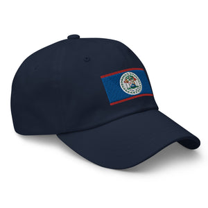 Belize Flag Cap - Adjustable Embroidered Dad Hat