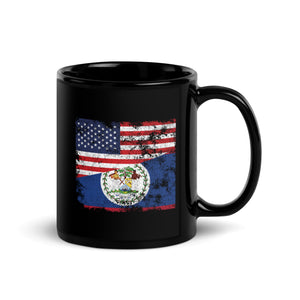 Belize USA Flag Mug