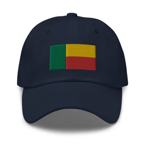 Benin Flag Cap - Adjustable Embroidered Dad Hat