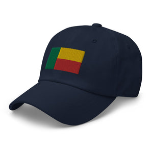 Benin Flag Cap - Adjustable Embroidered Dad Hat