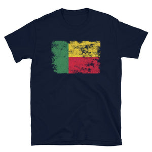 Áo thun có hình cờ Bénin