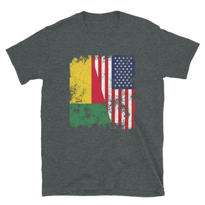 Benin USA Flag - Half American T-Shirt