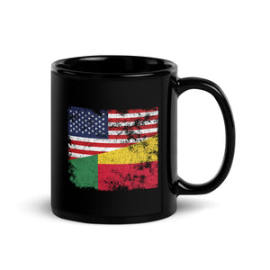 Benin USA Flag Mug