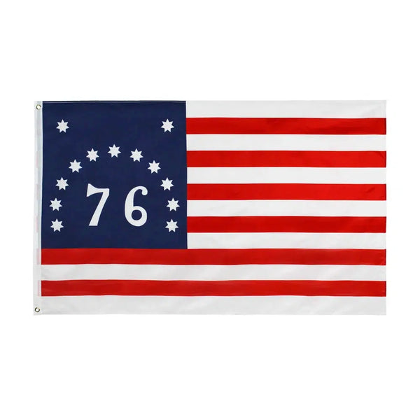 Bennington 76 Flag - 90x150cm(3x5ft) - 60x90cm(2x3ft)