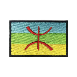 Berber Flag Patch - Iron On/Hook & Loop Patch