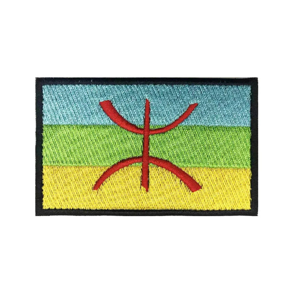 Berber Flag Patch - Iron On/Hook & Loop Patch