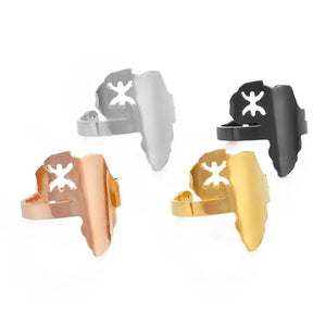 Berber Ring Collection - African Map Rings