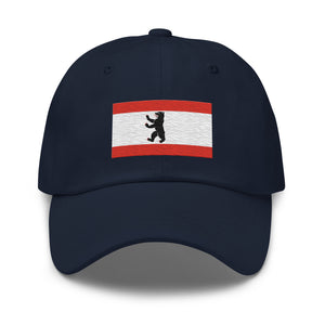 Berlin Flag Cap - Adjustable Embroidered Dad Hat