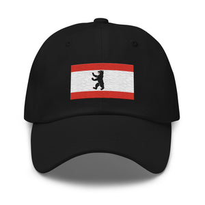 Berlin Flag Cap - Adjustable Embroidered Dad Hat