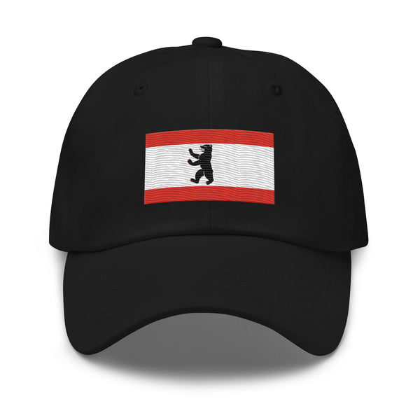Berlin Flag Cap - Adjustable Embroidered Dad Hat