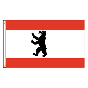 Berlin Flags - 90x150cm(3x5ft) - 60x90cm(2x3ft)