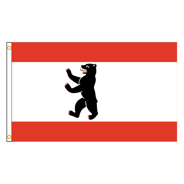 Berlin Flags - 90x150cm(3x5ft) - 60x90cm(2x3ft)