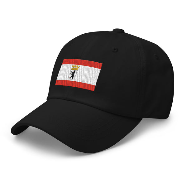 Berlin State Flag Cap - Adjustable Embroidered Dad Hat