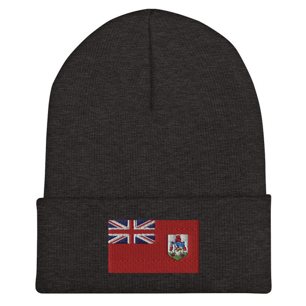 Bermuda Flag Beanie - Embroidered Winter Hat