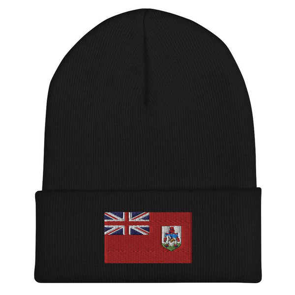 Bermuda Flag Beanie - Embroidered Winter Hat