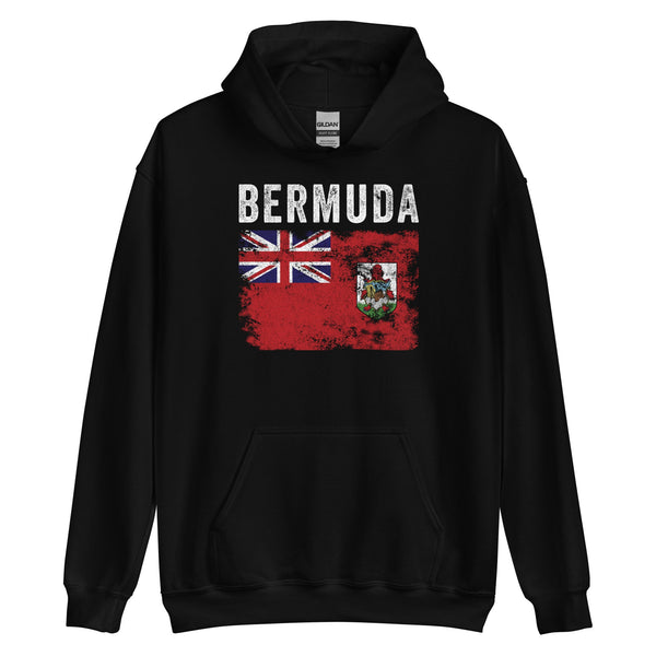 Bermuda Flag Distressed - Bermudian Flag Hoodie