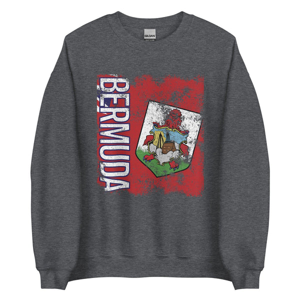 Bermuda Flag Distressed Sweatshirt