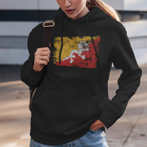 Bhutan Flag Hoodie