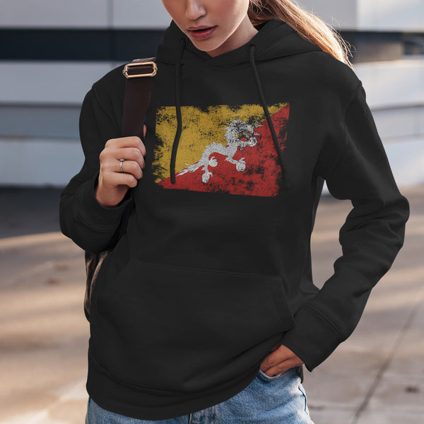 Bhutan Flag Hoodie