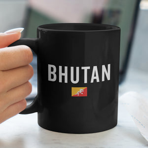 Bhutan Flag - Patriotic Flag Mug