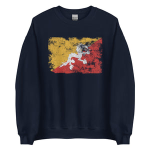 Bhutan Flag Sweatshirt