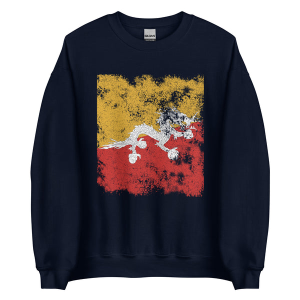 Bhutan Flag Sweatshirt