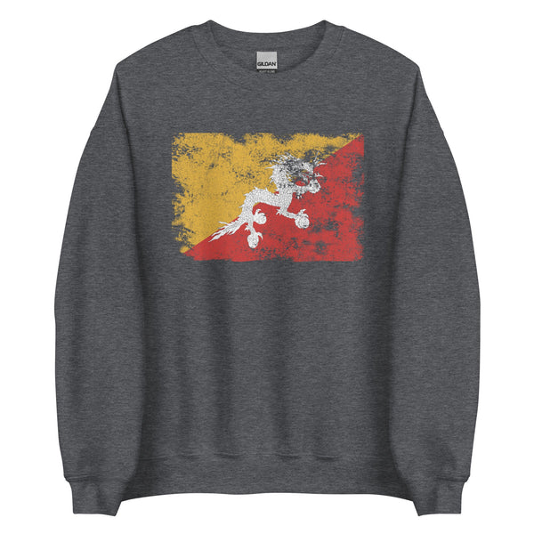 Bhutan Flag Sweatshirt