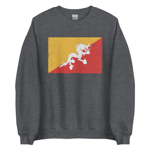 Bhutan Flag Sweatshirt