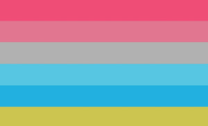 Bigender Pride Flag - 90x150cm(3x5ft) - 60x90cm(2x3ft) - LGBTQIA2S+