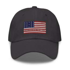 Bikini Atoll Flag Cap - Adjustable Embroidered Dad Hat