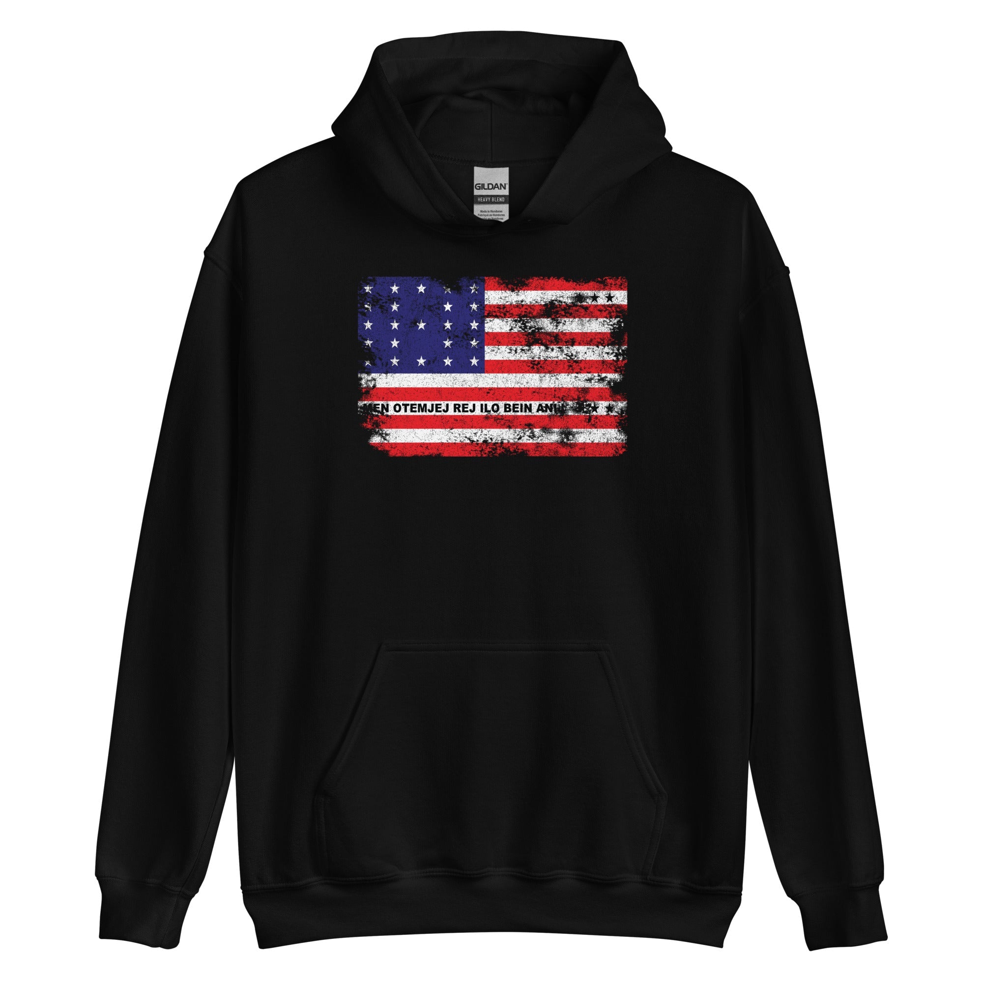 Bikini Atoll Flag Hoodie
