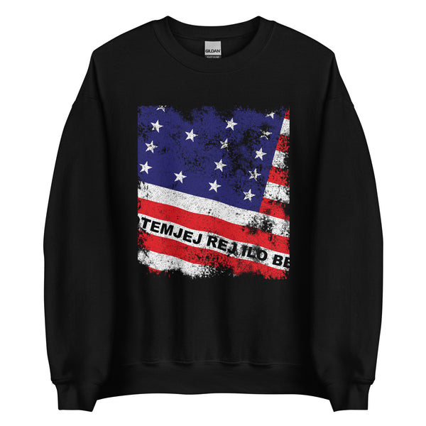 Bikini Atoll Flag Sweatshirt