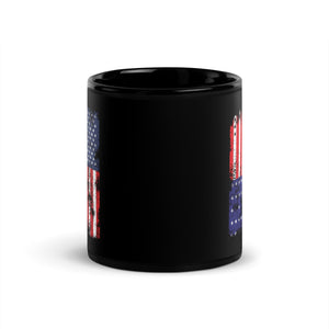 Bikini Atoll USA Flag - Half American Mug