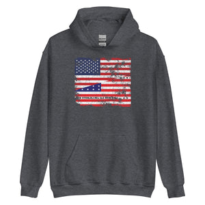 Bikini Atoll USA Flag Hoodie