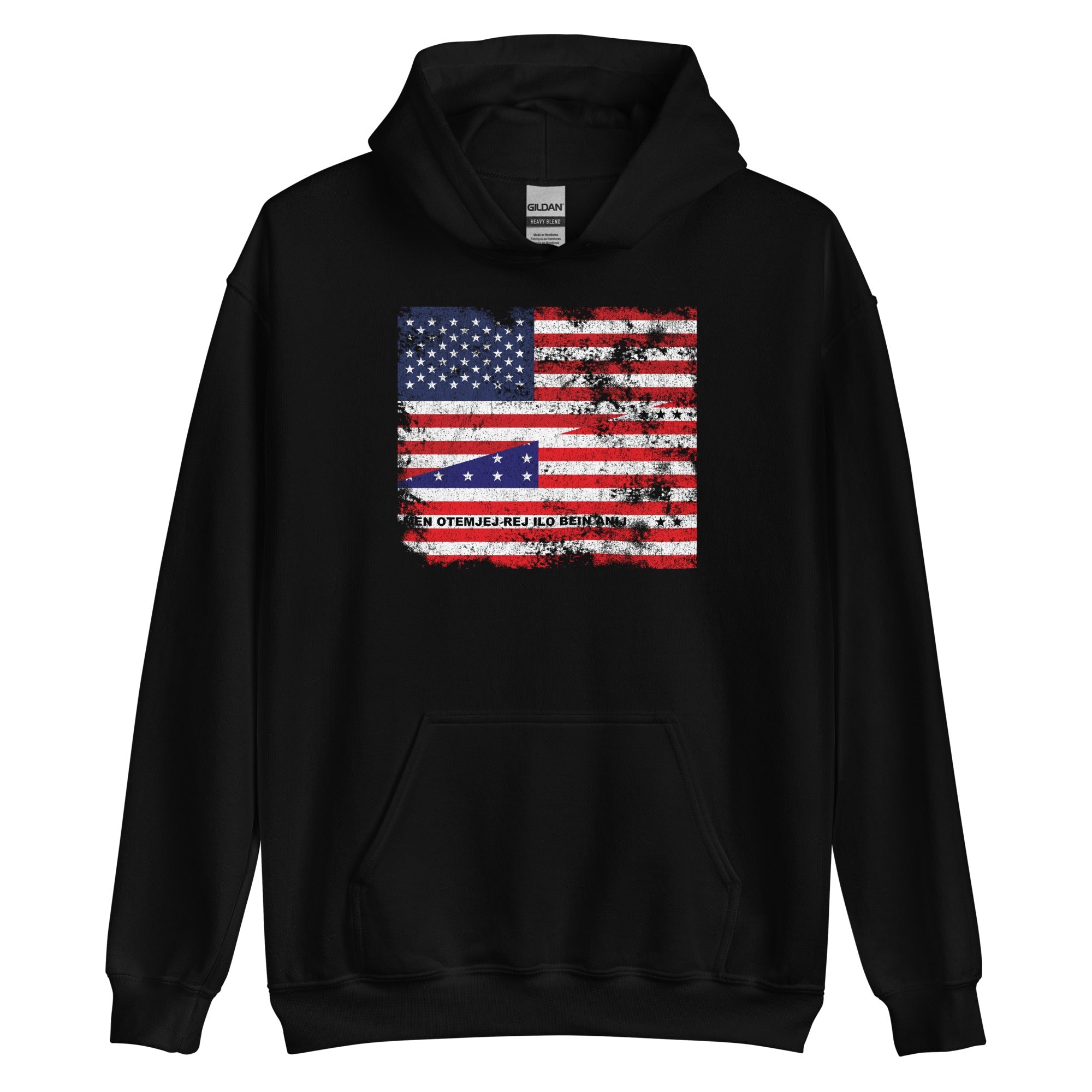 Bikini Atoll USA Flag Hoodie