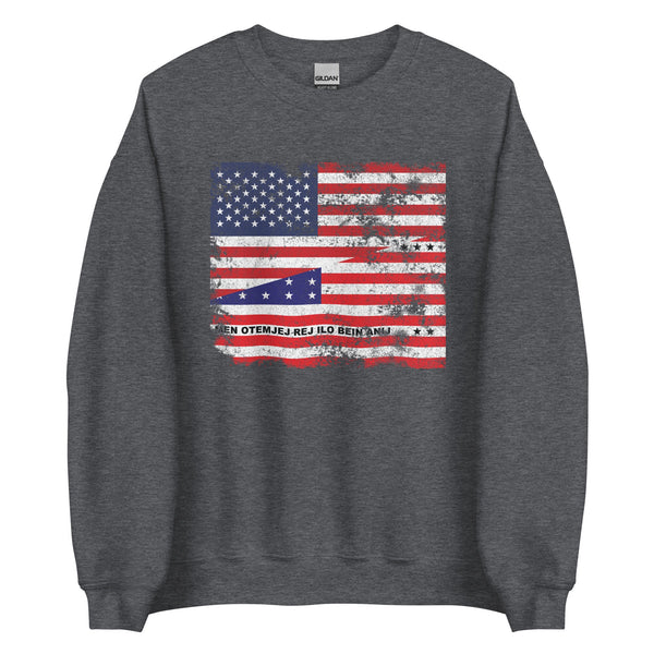 Bikini Atoll USA Flag Sweatshirt