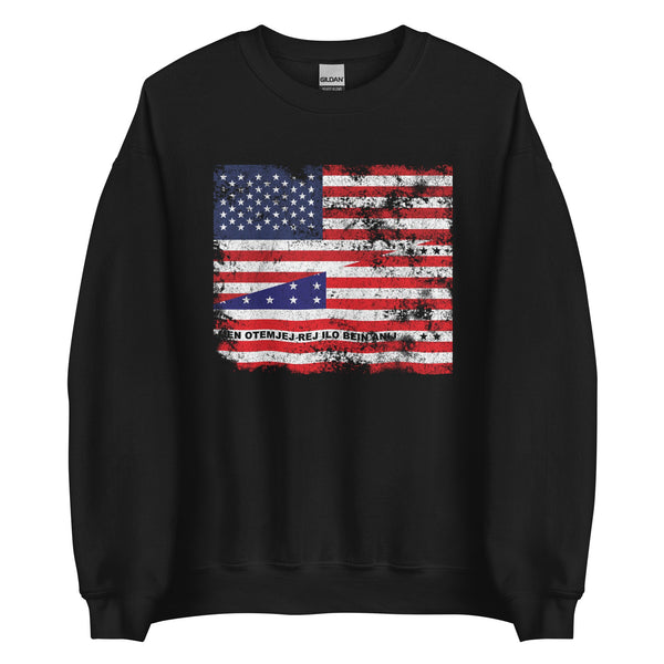 Bikini Atoll USA Flag Sweatshirt