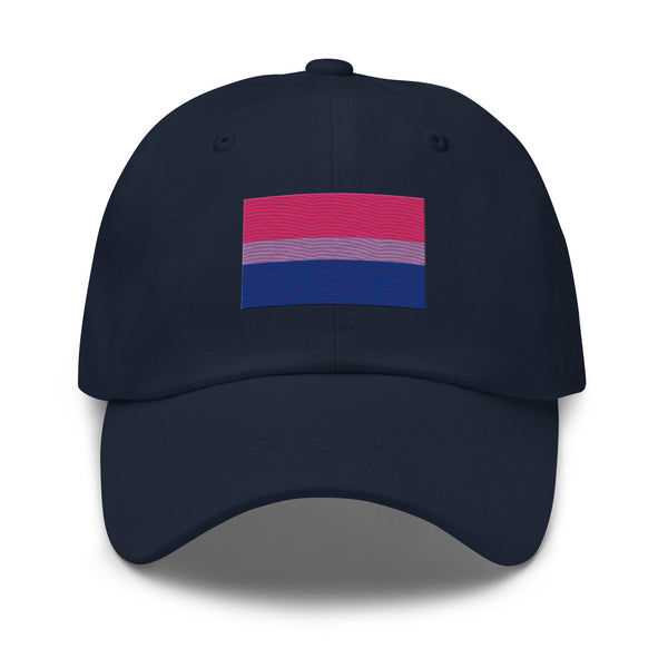 Bisexual Flag Cap - Adjustable Embroidered LGBT+ Dad Hat