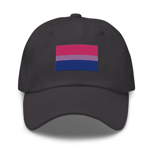 Bisexual Flag Cap - Adjustable Embroidered LGBT+ Dad Hat