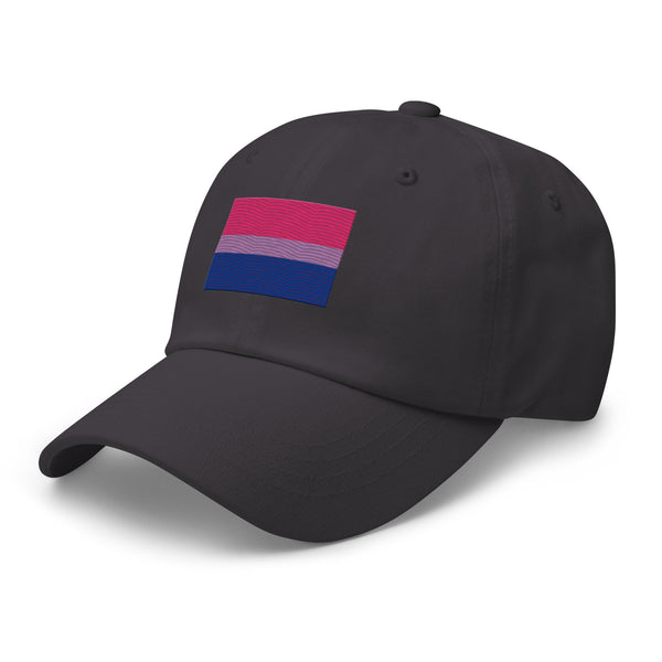 Bisexual Flag Cap - Adjustable Embroidered LGBT+ Dad Hat