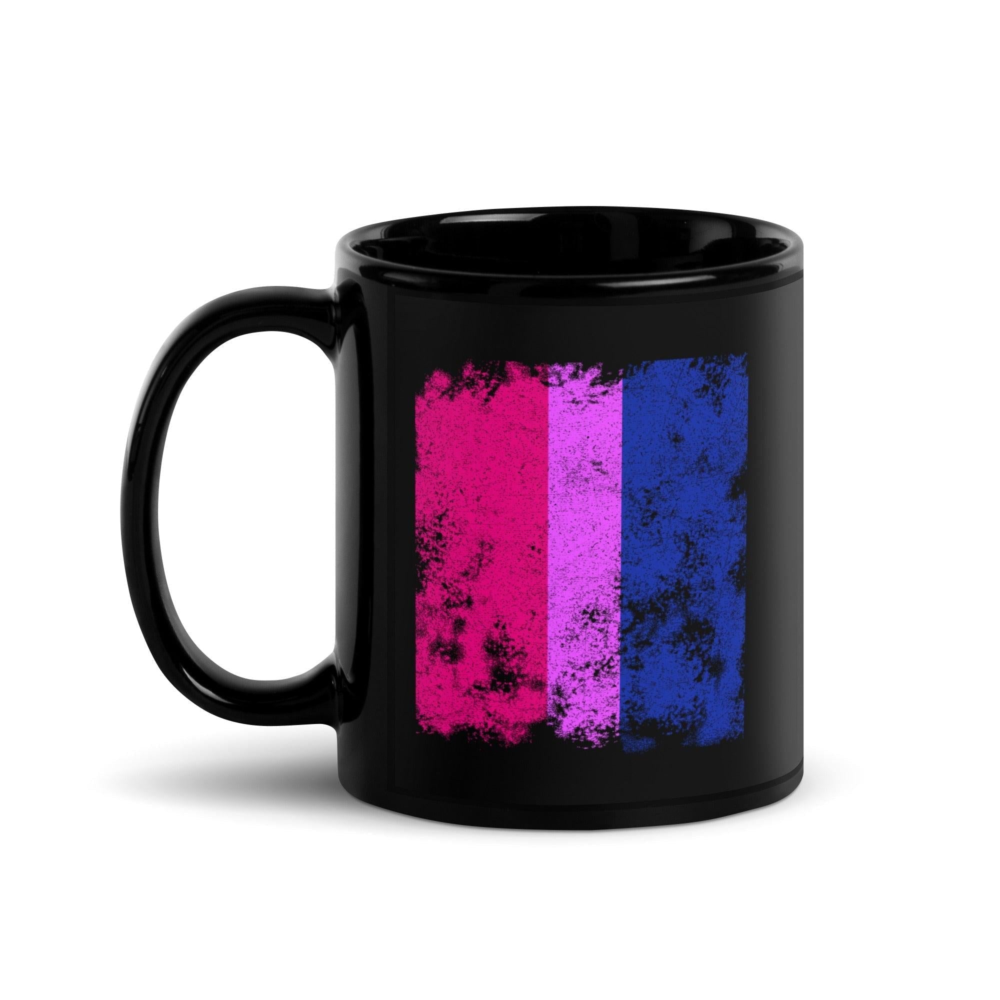 Bisexual Flag - Distressed LGBTQIA2S+ Mug