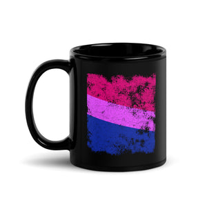 Bisexual Flag - Distressed LGBT+ Mug