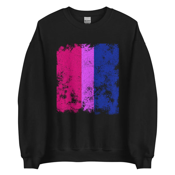 Bisexual Flag - Distressed LGBTQIA2S+ Sweatshirt