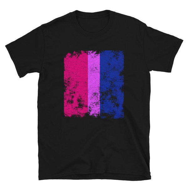 Bisexual Flag - Distressed LGBTQIA2S+ T-Shirt