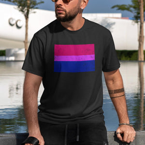 Bisexual Flag - LGBT+ T-Shirt