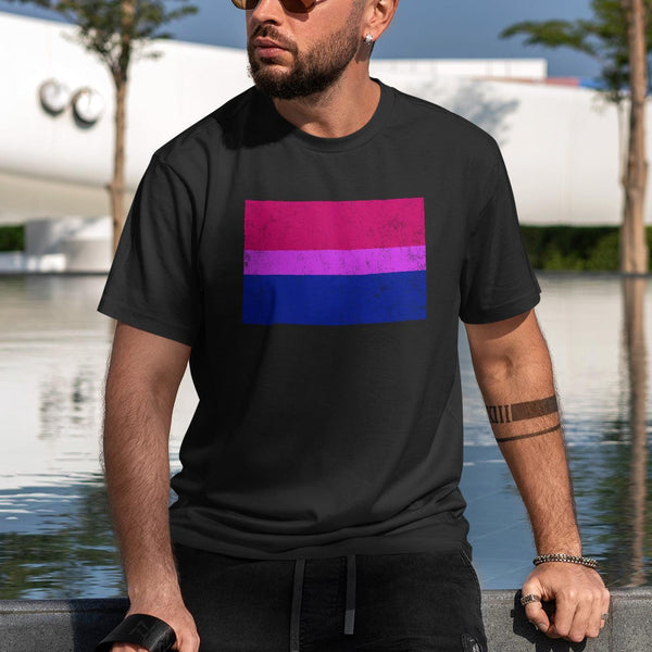 Bisexual Flag - LGBT+ T-Shirt