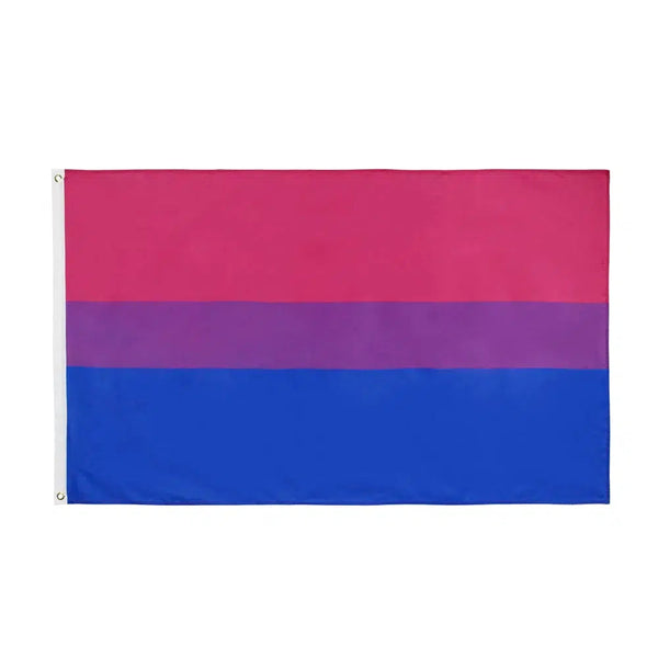 Bisexual Pride Flag - 90x150cm(3x5ft) - 60x90cm(2x3ft) - LGBTQIA2S+