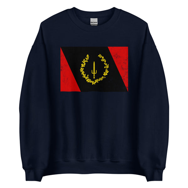 Black American Heritage Flag Sweatshirt