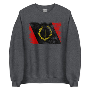 Black American Heritage Flag Sweatshirt