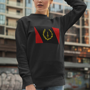 Black American Heritage Flag Sweatshirt